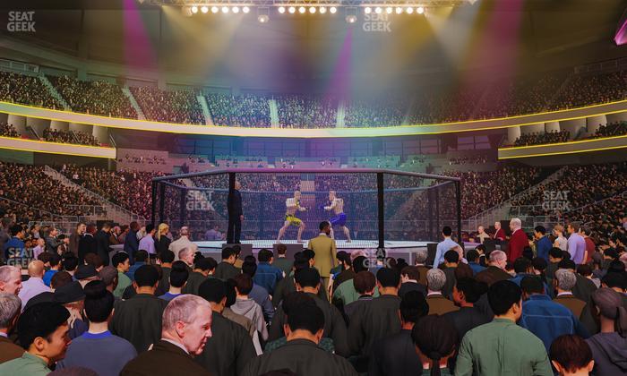 T-Mobile Arena - Section Floor G Seat View