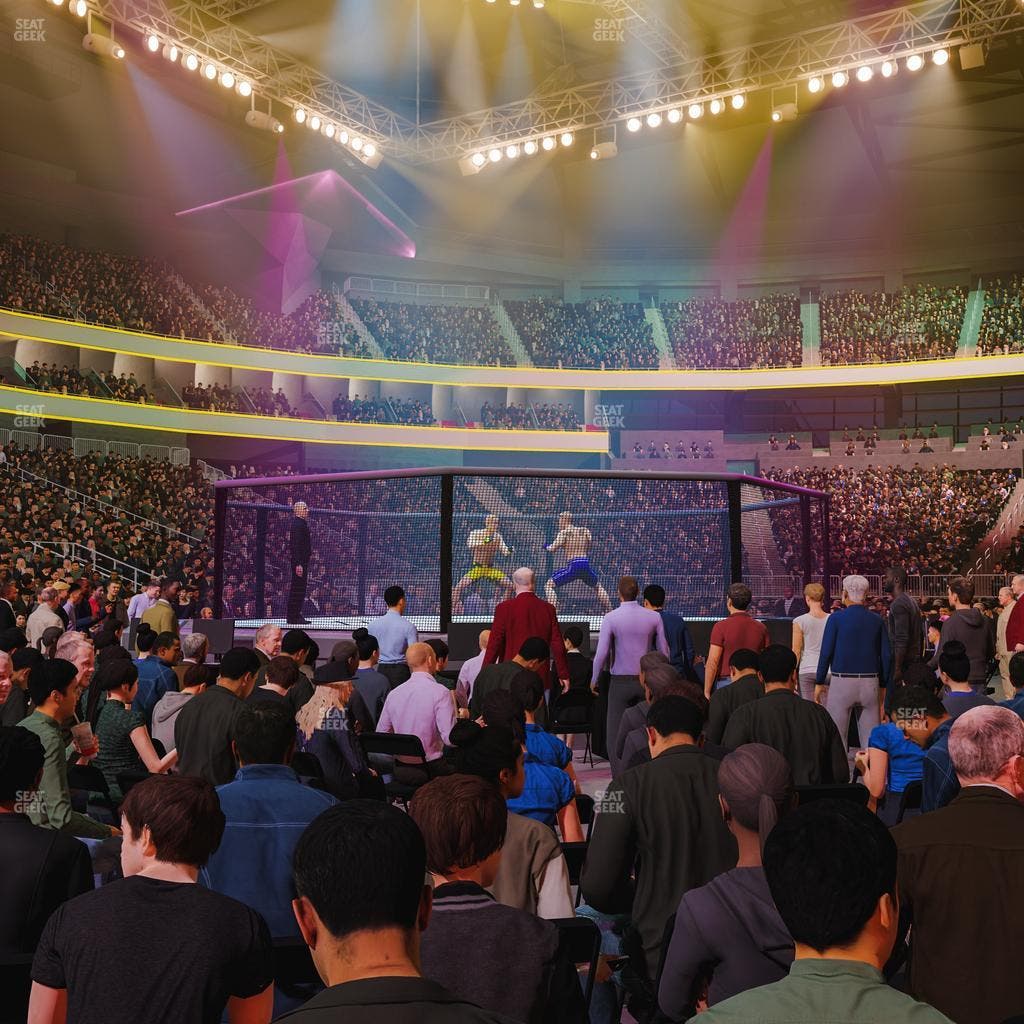 T-Mobile Arena - Section Floor H Seat View