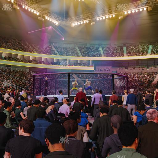 T-Mobile Arena - Section Floor H Seat View