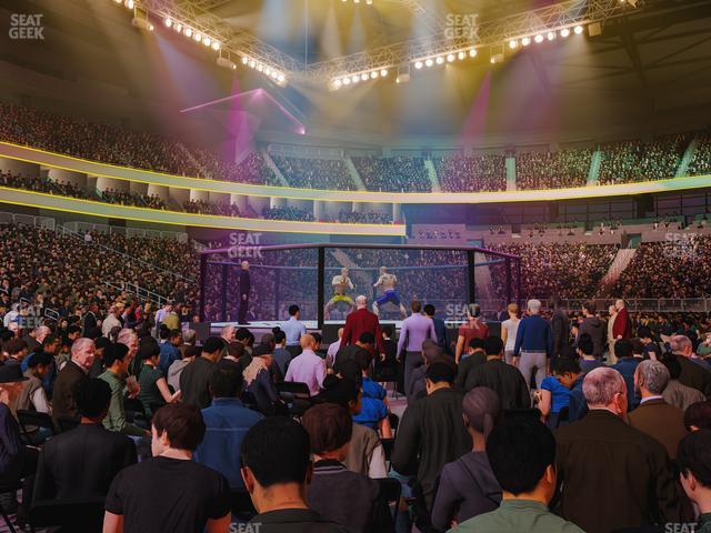 T-Mobile Arena - Section Floor H Seat View