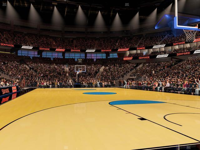 T-Mobile Arena - Section Floor H Seat View