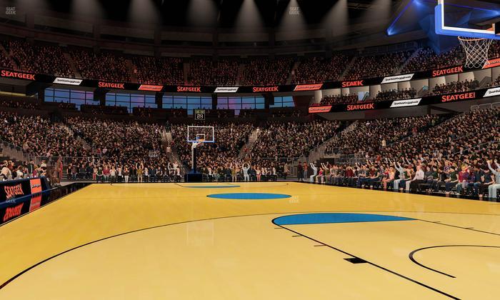 T-Mobile Arena - Section Floor H Seat View