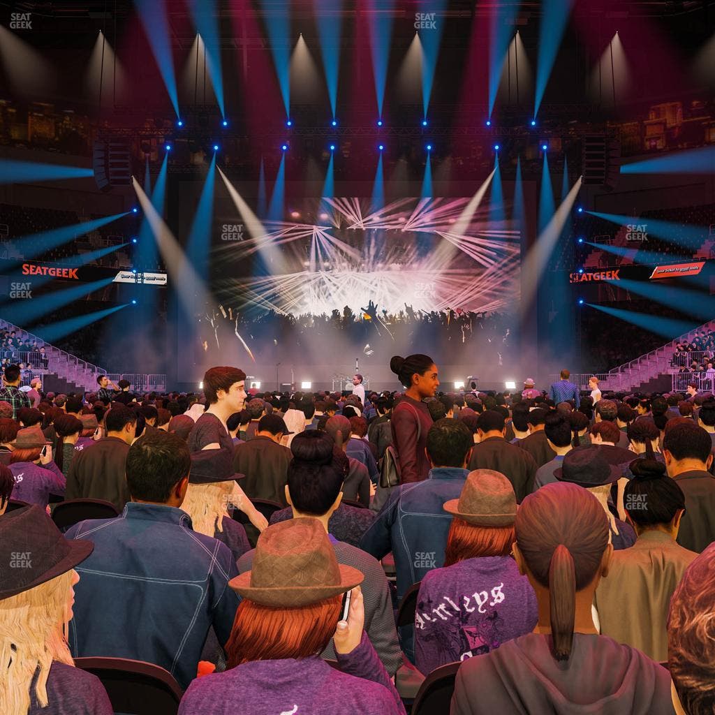T-Mobile Arena - Section Floor H Seat View
