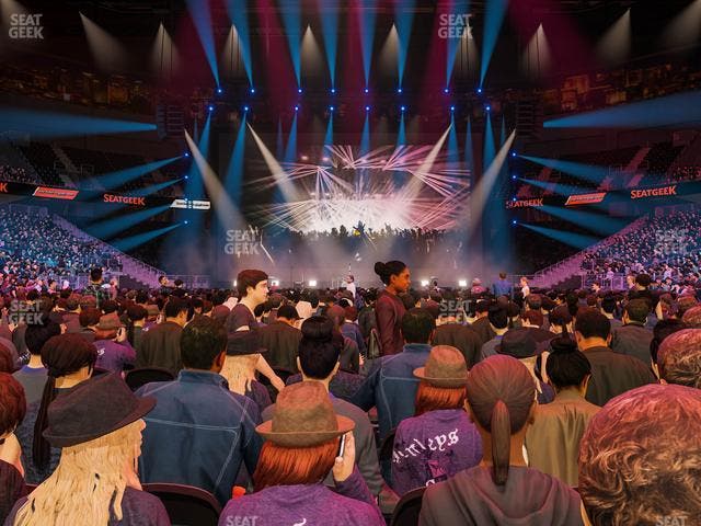 T-Mobile Arena - Section Floor H Seat View T-Mobile Arena - Section Floor H Seat View