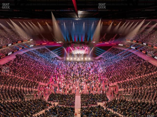 T-Mobile Arena - Section Hyde Lounge Seat View