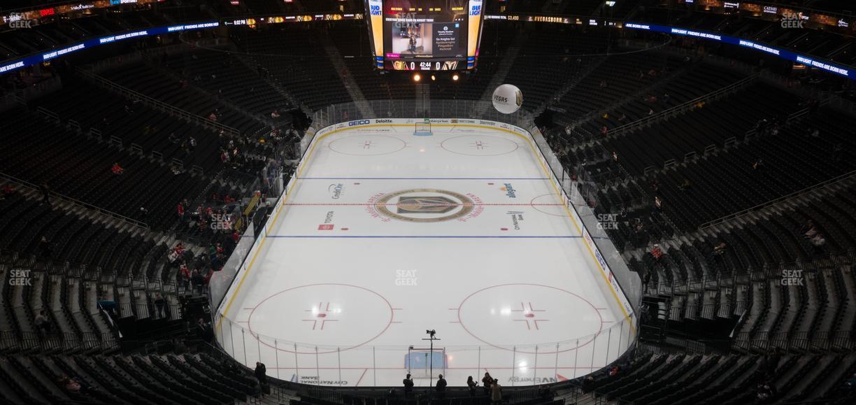 T-Mobile Arena - Section Hyde Lounge Seat View