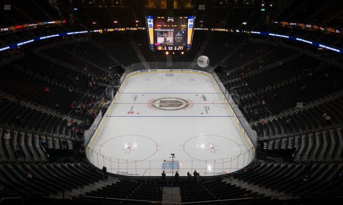 T-Mobile Arena - Section Hyde Lounge Seat View