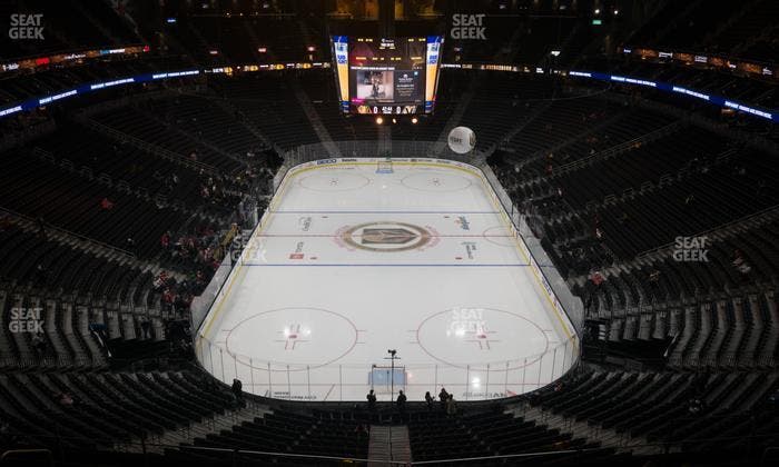 T-Mobile Arena - Section Hyde Lounge Seat View