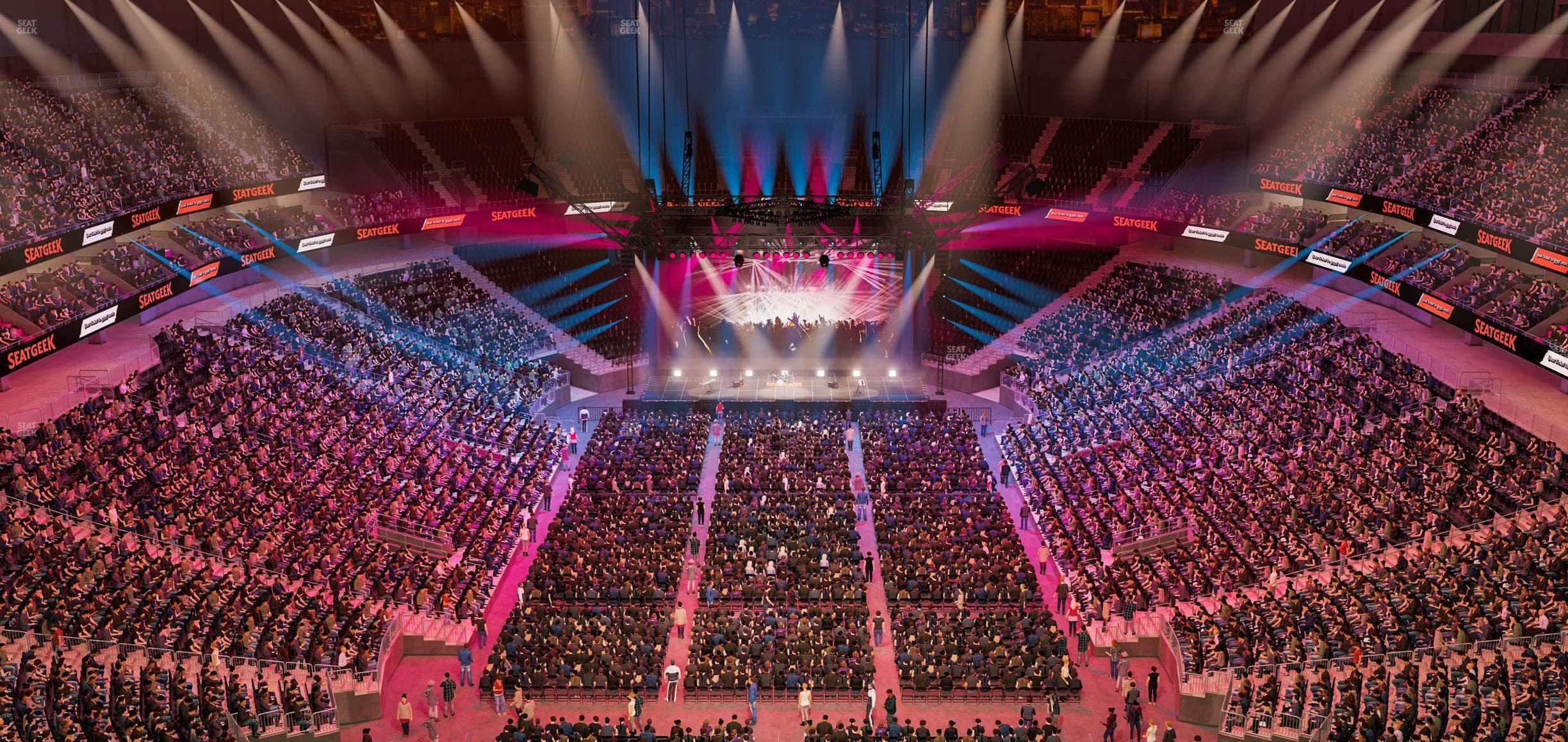 T-Mobile Arena - Section Hyde Lounge Seat View