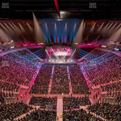 T-Mobile Arena - Section Hyde Lounge Seat View