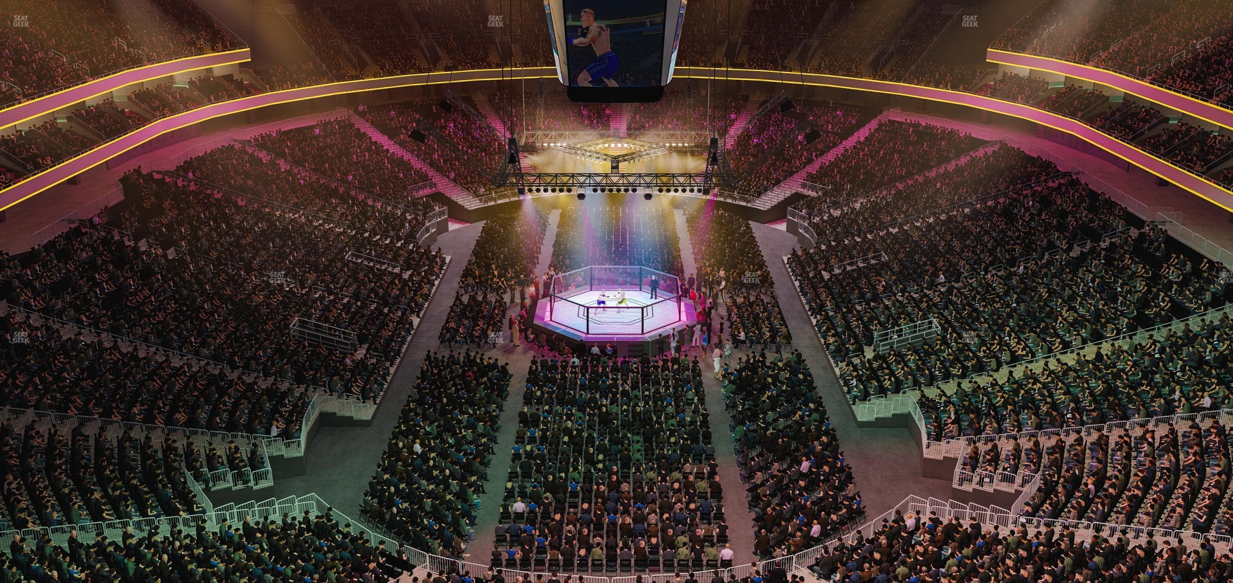 T-Mobile Arena - Section Hyde Lounge Seat View