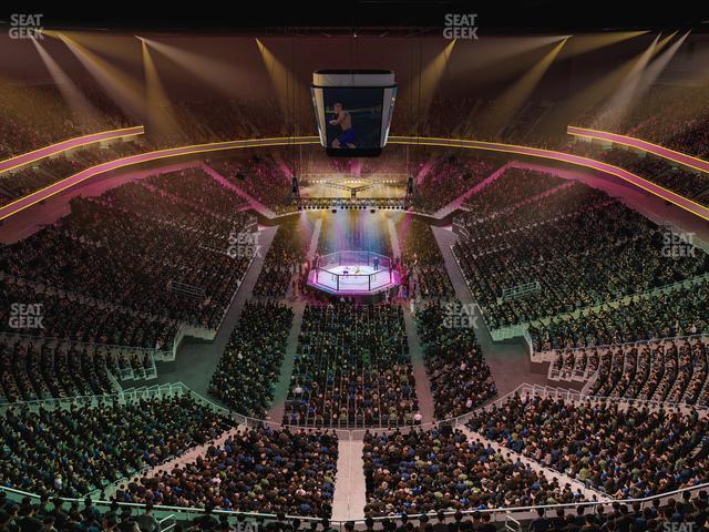 T-Mobile Arena - Section Hyde Lounge Seat View