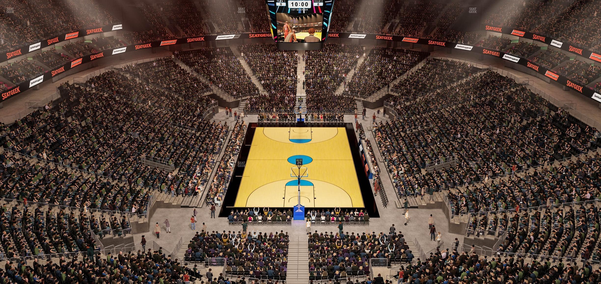 T-Mobile Arena - Section Hyde Lounge Seat View