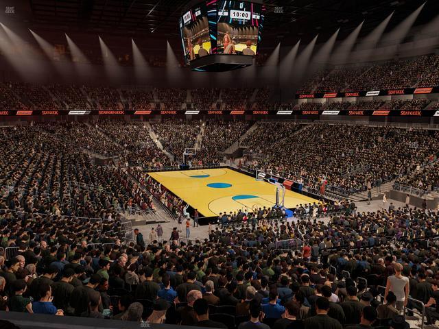 T-Mobile Arena - Section Loge Box 1 Seat View