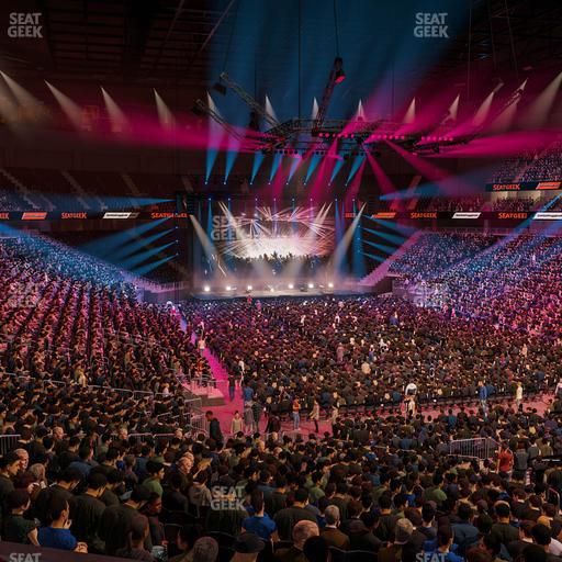 T-Mobile Arena - Section Loge Box 1 Seat View