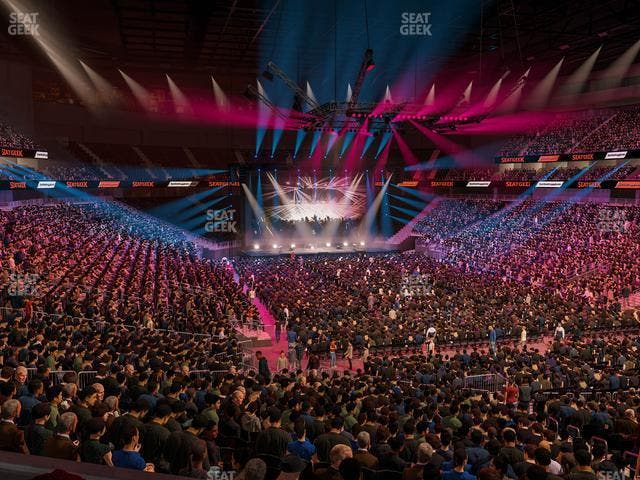T-Mobile Arena - Section Loge Box 1 Seat View