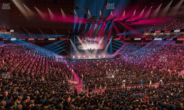 T-Mobile Arena - Section Loge Box 1 Seat View