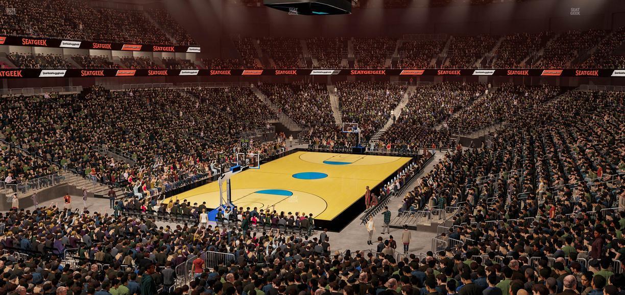 T-Mobile Arena - Section Loge Box 10 Seat View