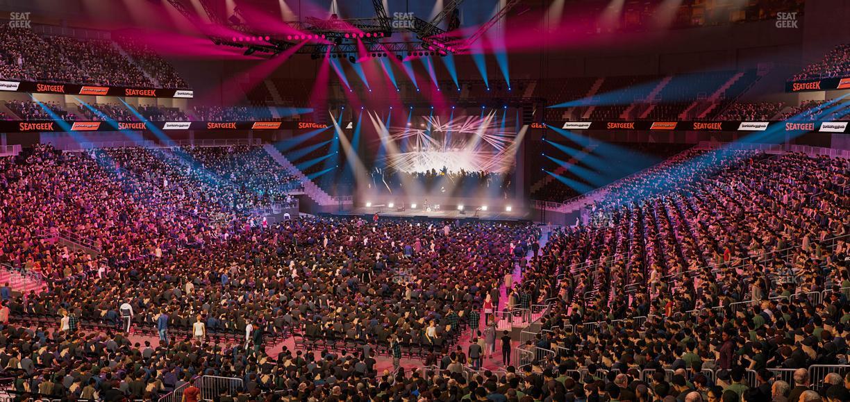 T-Mobile Arena - Section Loge Box 10 Seat View