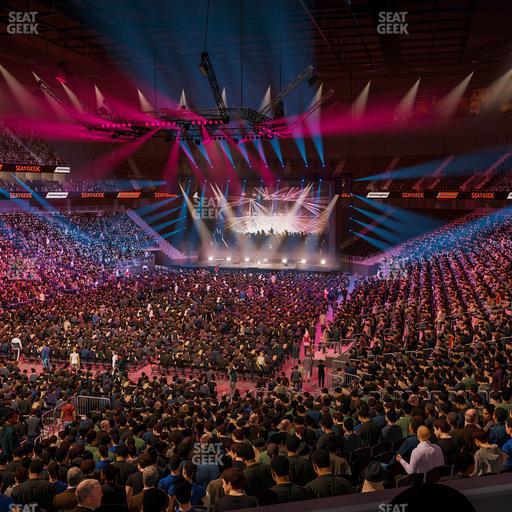 T-Mobile Arena - Section Loge Box 10 Seat View