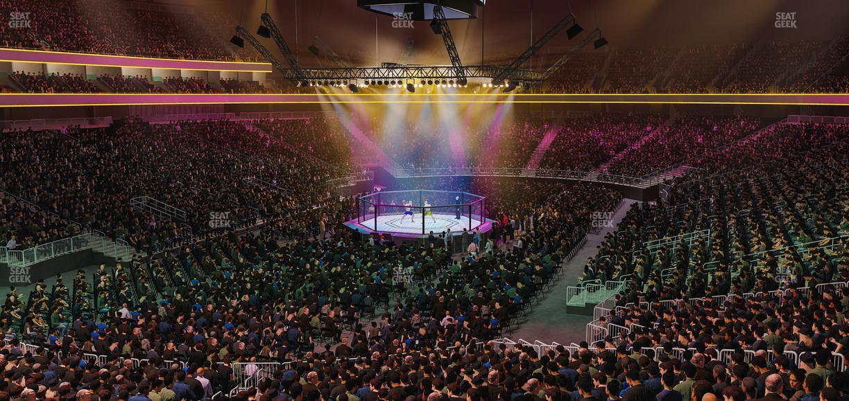 T-Mobile Arena - Section Loge Box 10 Seat View