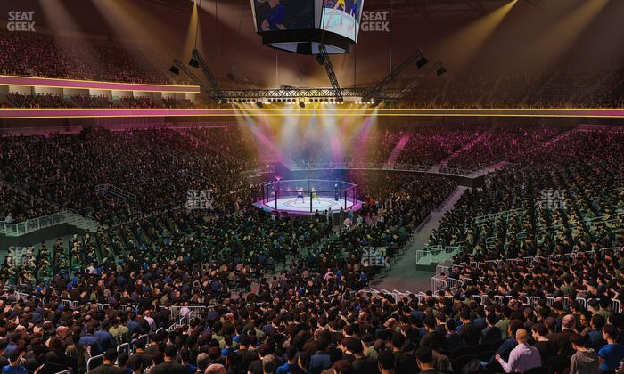 T-Mobile Arena - Section Loge Box 10 Seat View