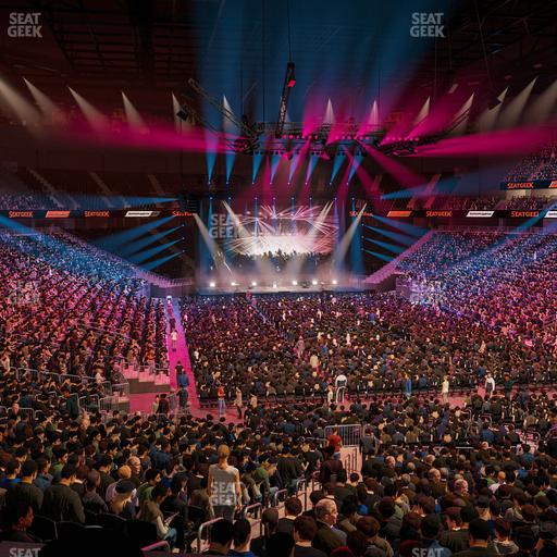 T-Mobile Arena - Section Loge Box 2 Seat View