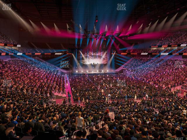 T-Mobile Arena - Section Loge Box 2 Seat View