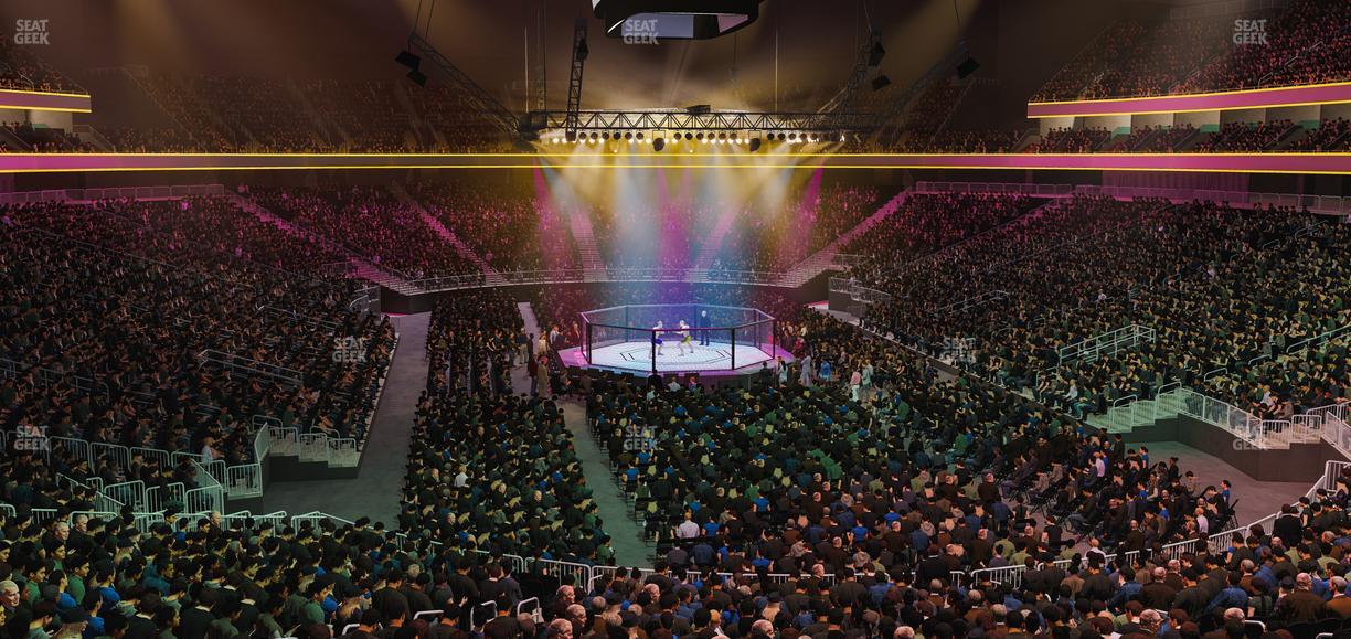 T-Mobile Arena - Section Loge Box 3 Seat View