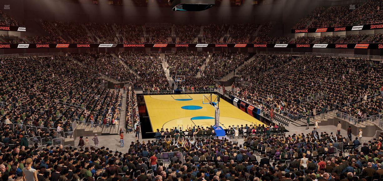 T-Mobile Arena - Section Loge Box 3 Seat View