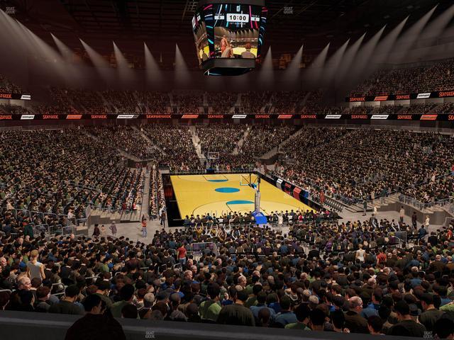 T-Mobile Arena - Section Loge Box 3 Seat View