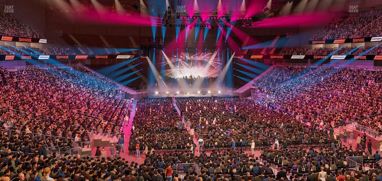 T-Mobile Arena - Section Loge Box 3 Seat View