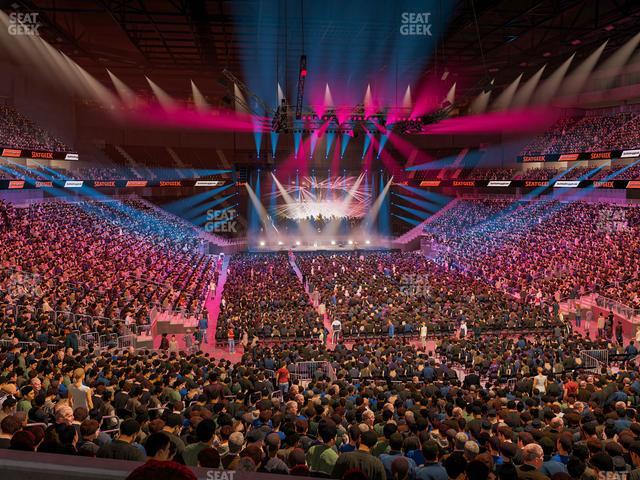 T-Mobile Arena - Section Loge Box 3 Seat View