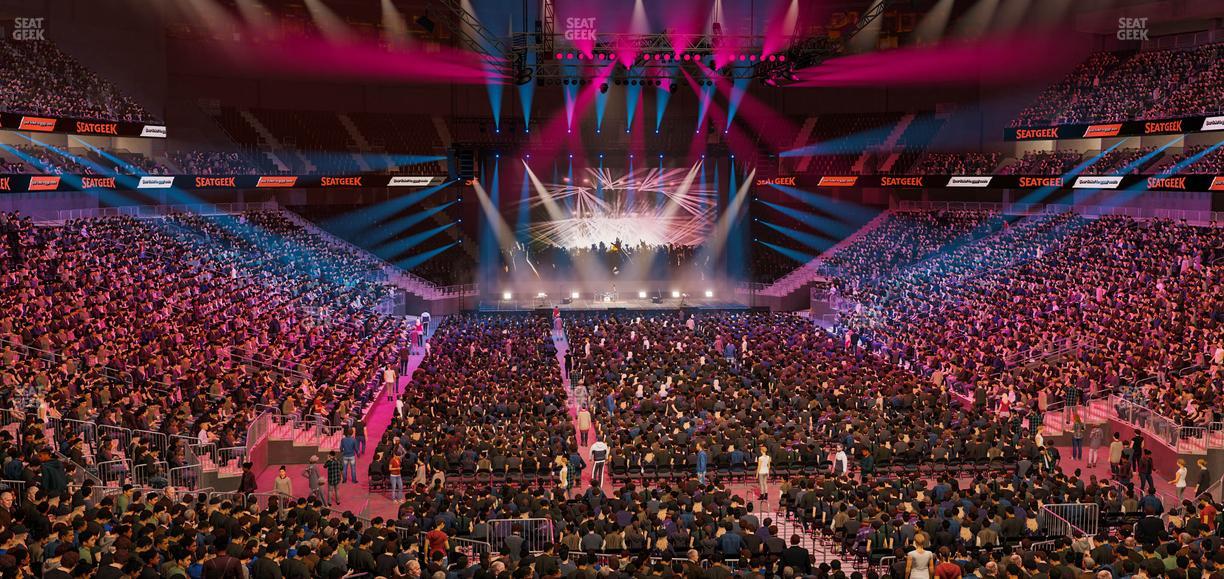 T-Mobile Arena - Section Loge Box 4 Seat View