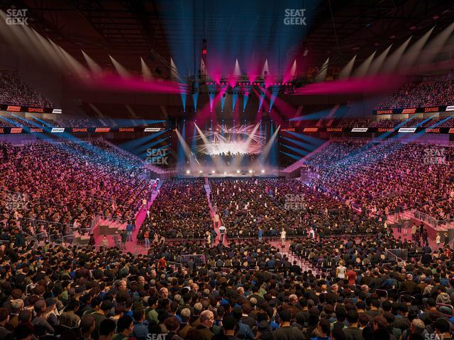 T-Mobile Arena - Section Loge Box 4 Seat View