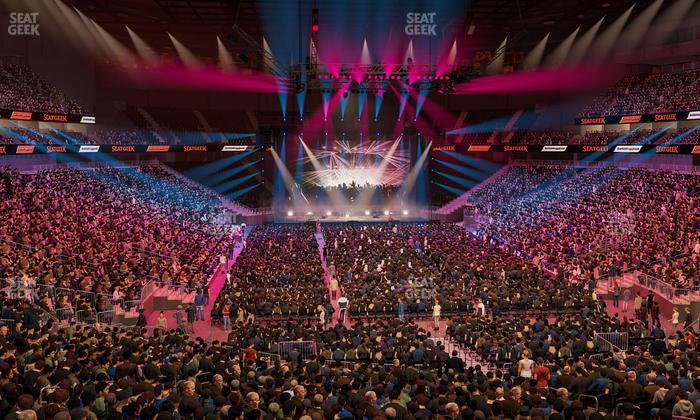 T-Mobile Arena - Section Loge Box 4 Seat View