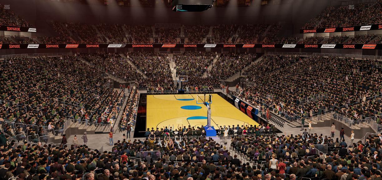 T-Mobile Arena - Section Loge Box 4 Seat View