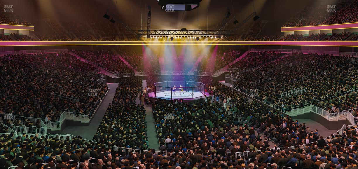 T-Mobile Arena - Section Loge Box 4 Seat View