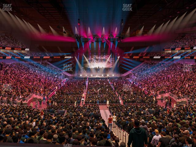 T-Mobile Arena - Section Loge Box 5 Seat View