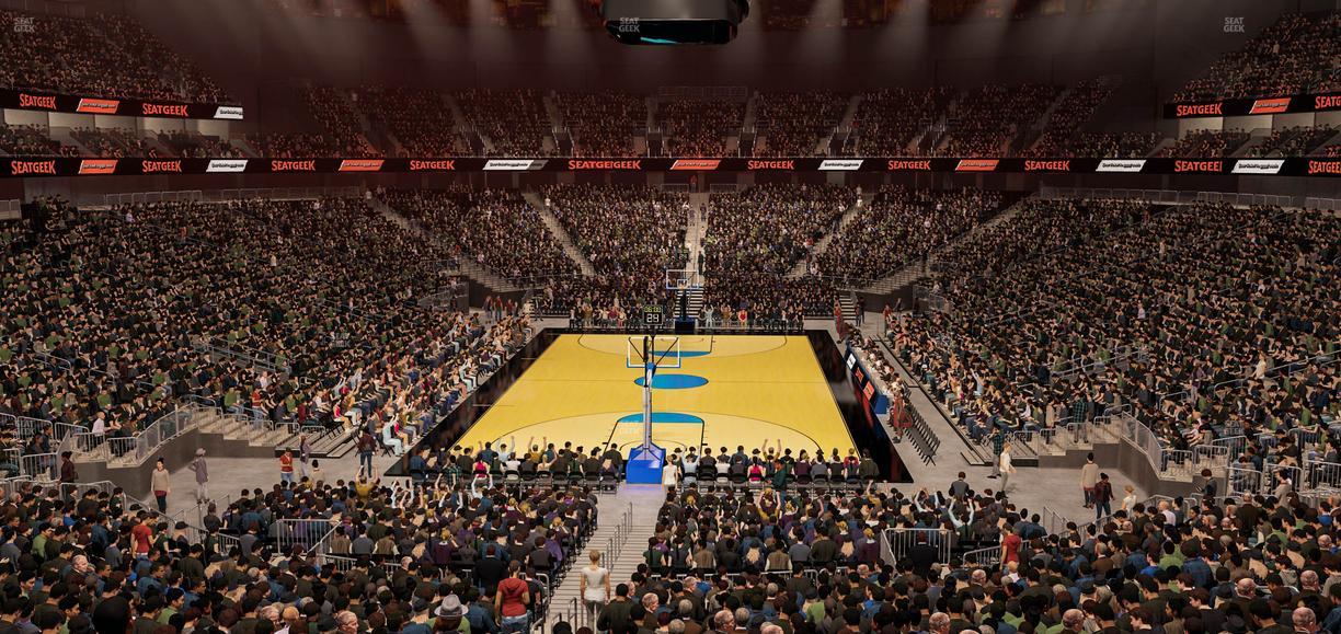 T-Mobile Arena - Section Loge Box 6 Seat View