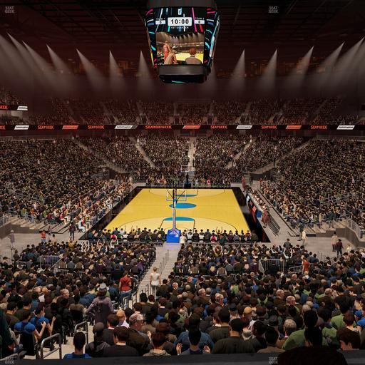 T-Mobile Arena - Section Loge Box 6 Seat View