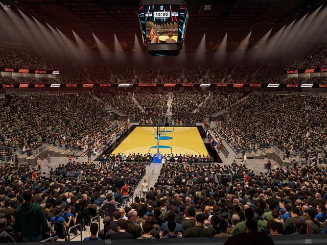 T-Mobile Arena - Section Loge Box 6 Seat View