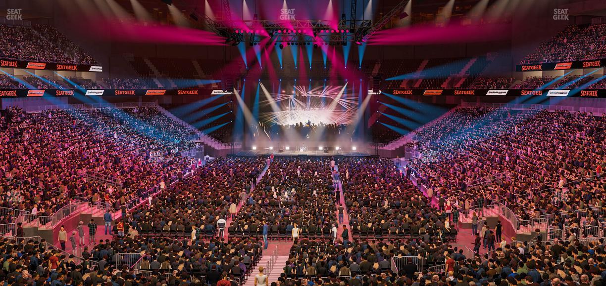 T-Mobile Arena - Section Loge Box 6 Seat View