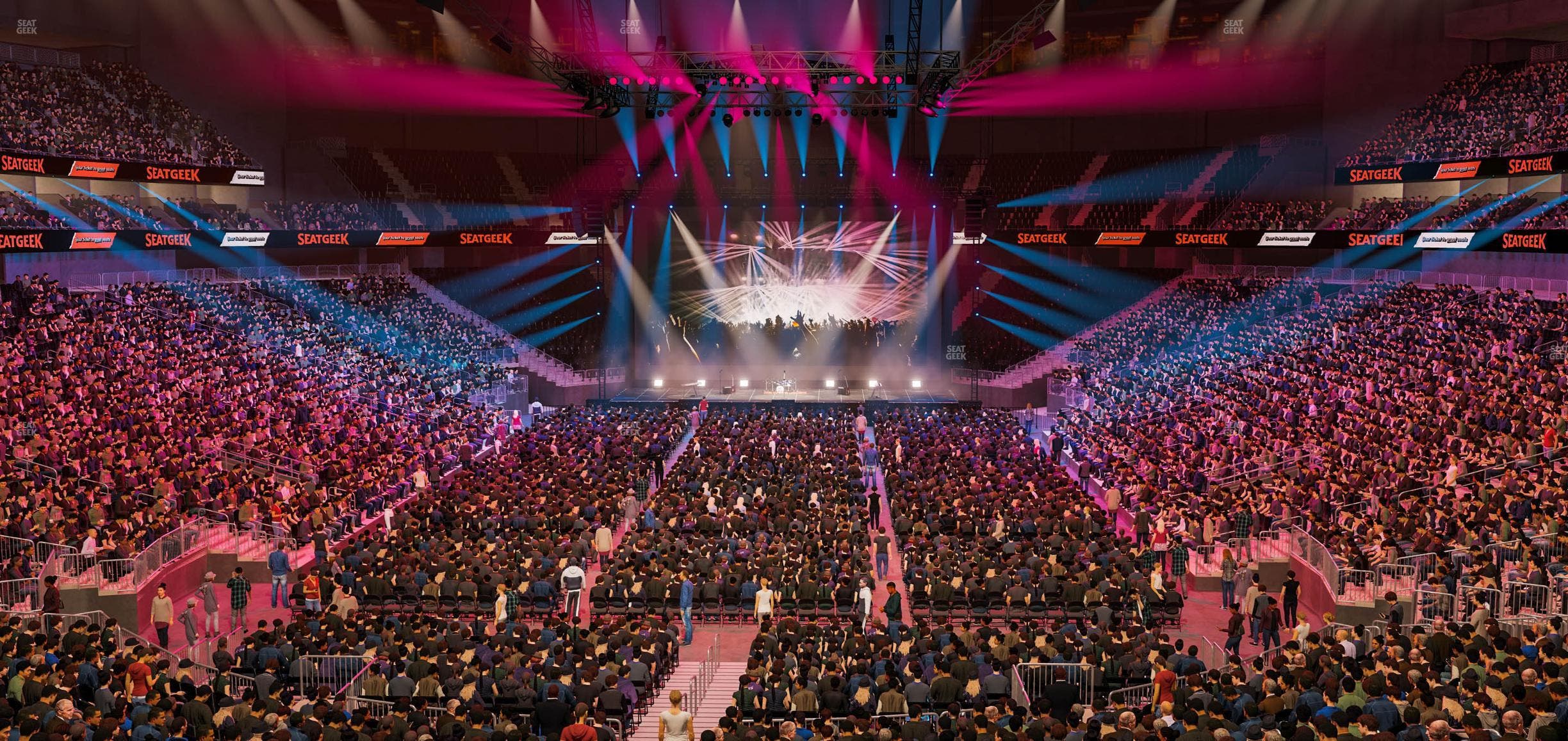 T-Mobile Arena - Section Loge Box 6 Seat View