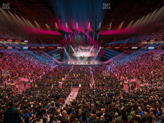 T-Mobile Arena - Section Loge Box 6 Seat View