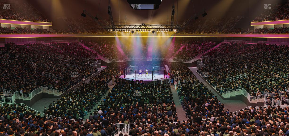 T-Mobile Arena - Section Loge Box 6 Seat View