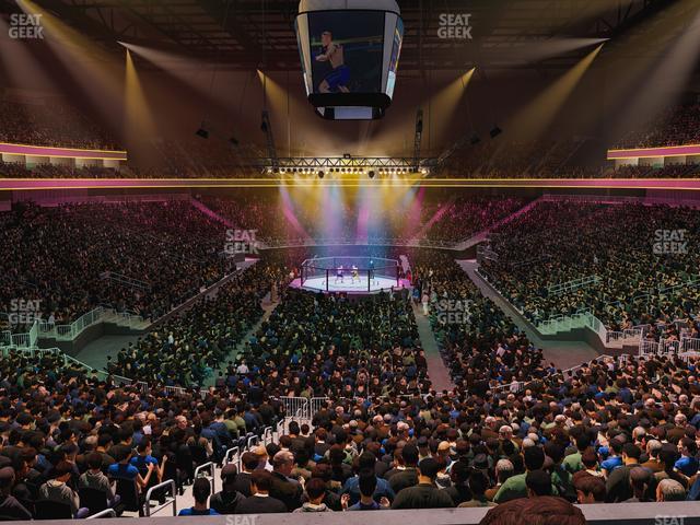 T-Mobile Arena - Section Loge Box 6 Seat View