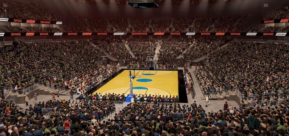 T-Mobile Arena - Section Loge Box 7 Seat View