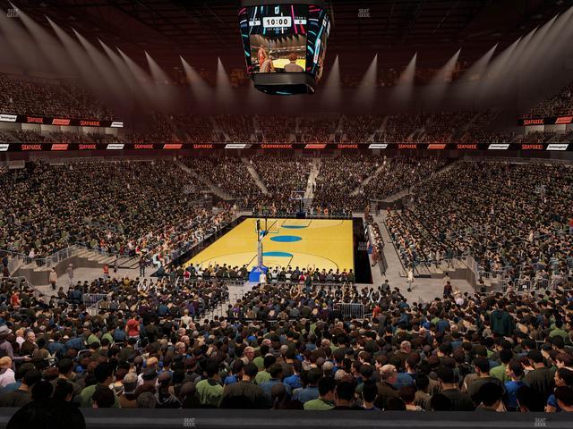 T-Mobile Arena - Section Loge Box 7 Seat View