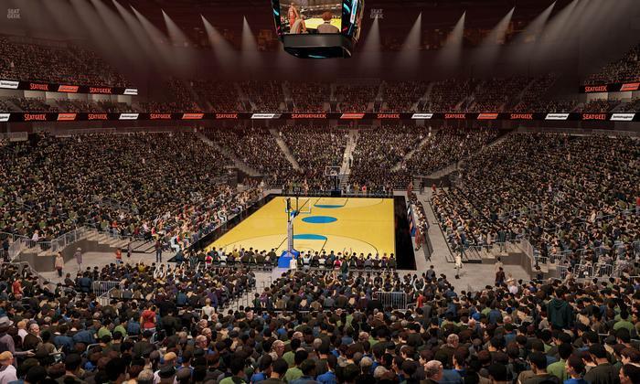 T-Mobile Arena - Section Loge Box 7 Seat View